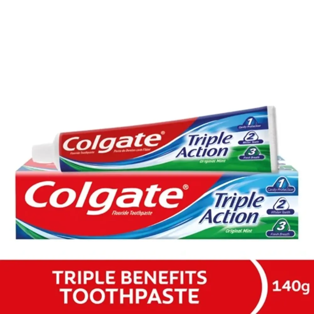 Colgate Triple Action Toothpaste 140g